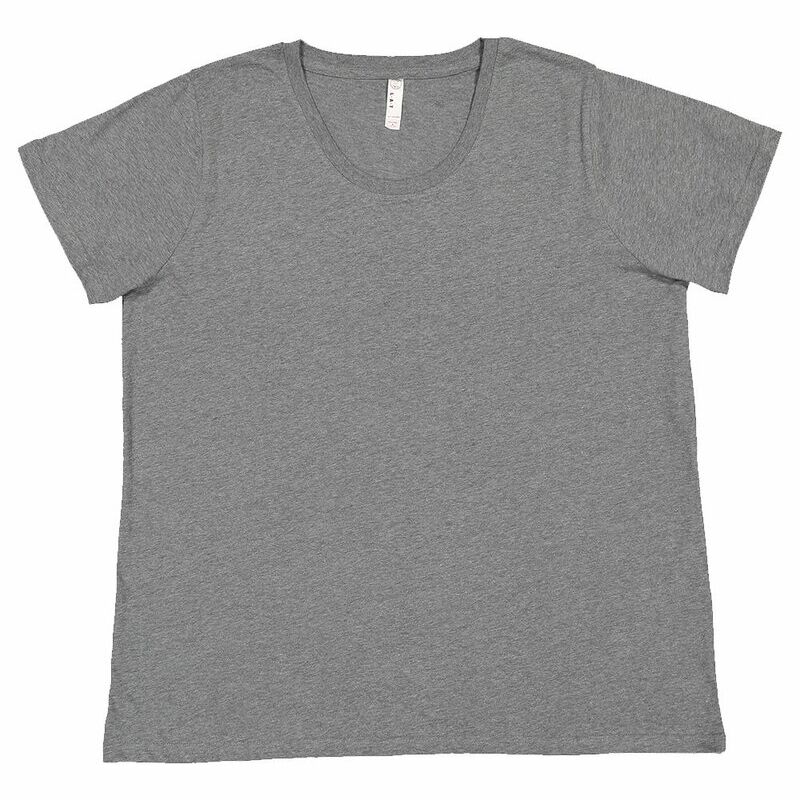 Women's Curvy Collection Fine Jersey Tee Thumbnail