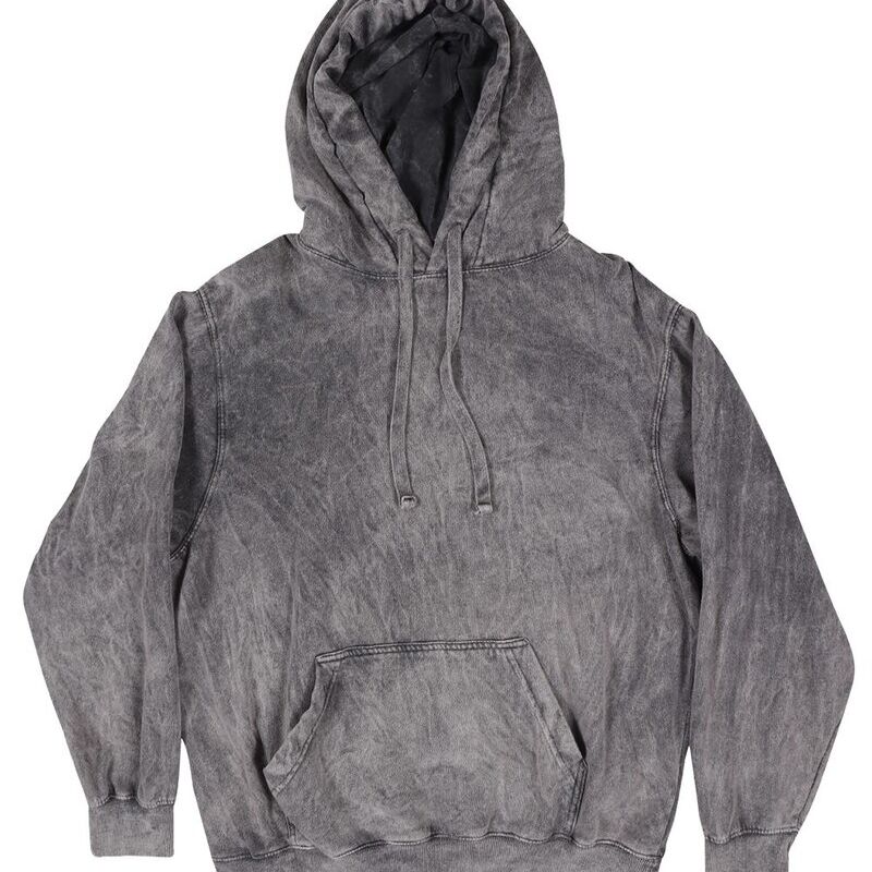Youth Premium Fleece Mineral Wash Hooded Sweatshirt Thumbnail