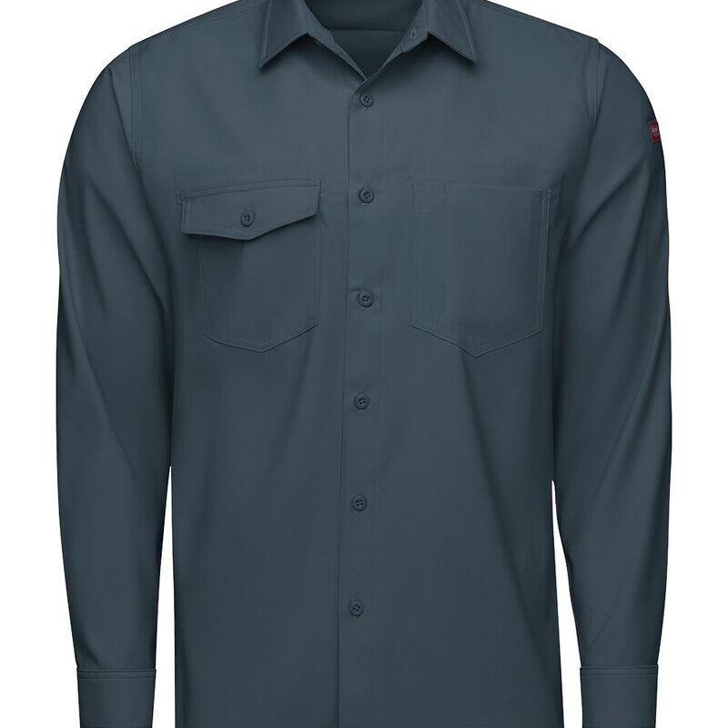 Men's Tall Cooling Long Sleeve Work Shirt Thumbnail