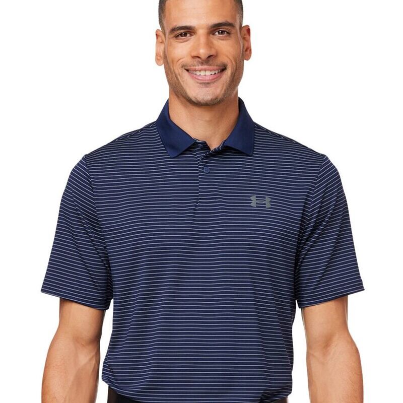 Men's 3.0 Striped Perf Polo Thumbnail