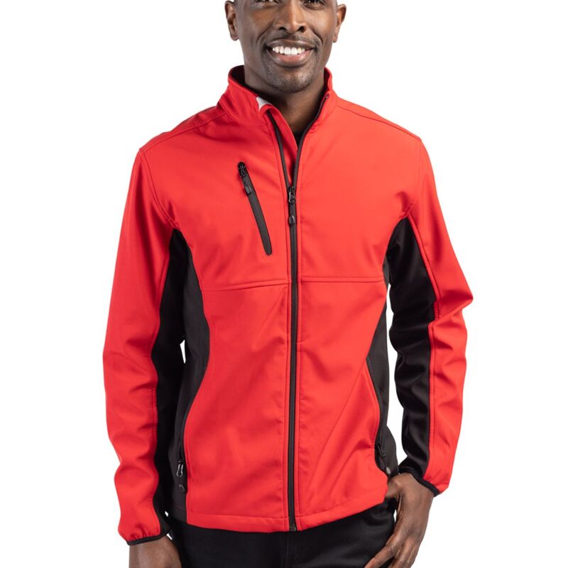 Clique Narvik Eco Stretch Softshell Full Zip Mens Jacket Thumbnail