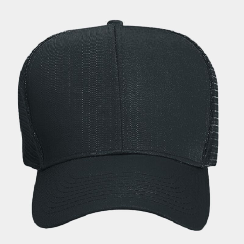 OTTO CAP 6 Panel Mid Profile Mesh Back Trucker Hat Thumbnail