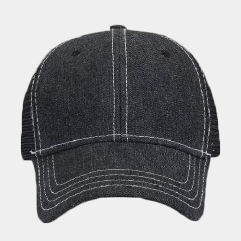 OTTO CAP 6 Panel Low Profile Mesh Back Trucker Hat Thumbnail