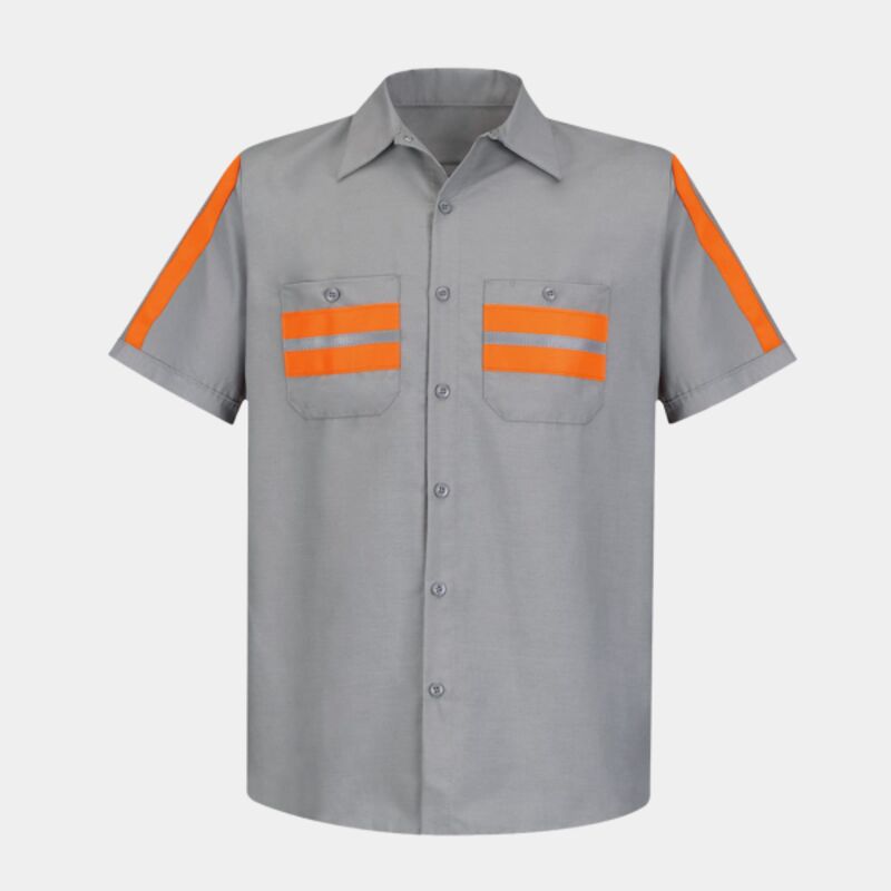 Men's Enhanced Visibility Industrial Work Shirt Thumbnail