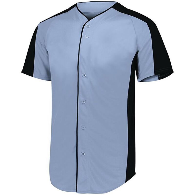 Youth Full Button Baseball Jersey Thumbnail