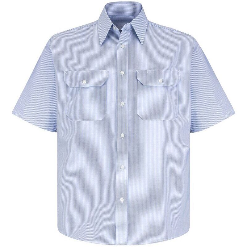 Deluxe Short Sleeve Uniform Shirt - Tall Sizes Thumbnail