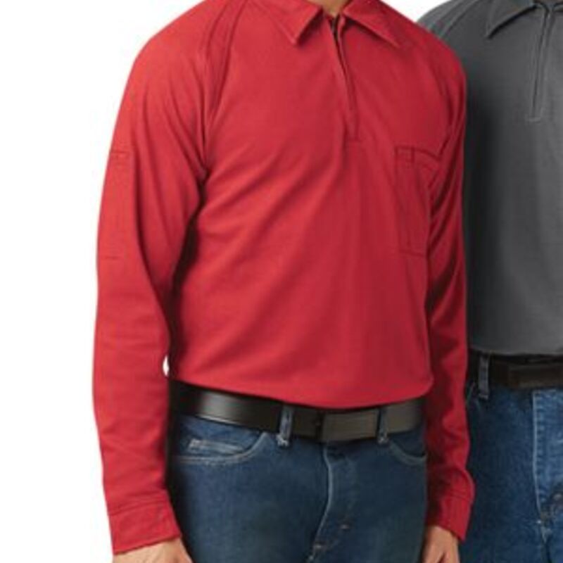 Long Sleeve Polo - Tall Sizes Thumbnail