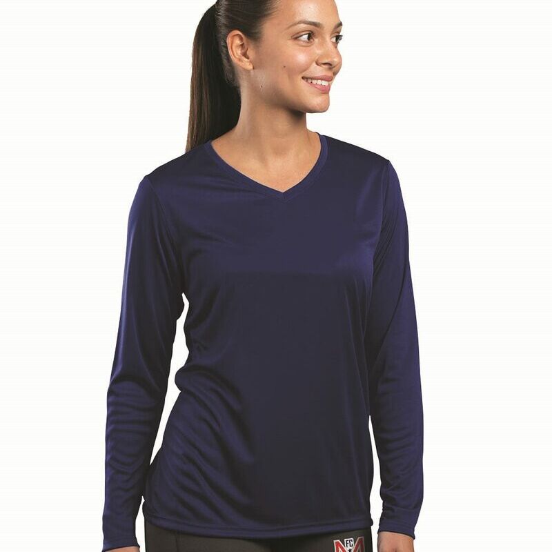 Women's Momentum Long Sleeve V-Neck T-Shirt Thumbnail